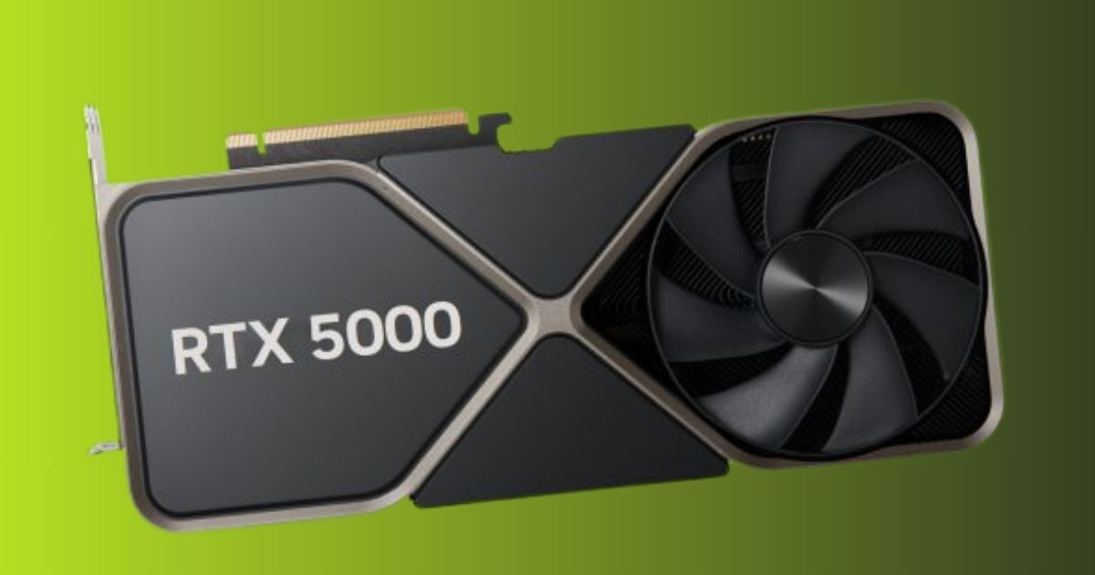 Nvidia 5000 Series Graphics Card