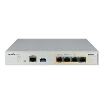 ESG510 - EnGenius 4-Ports 2.5GbE 1-Port PoE+ Cloud-Managed VPN Firewall Security Gateway