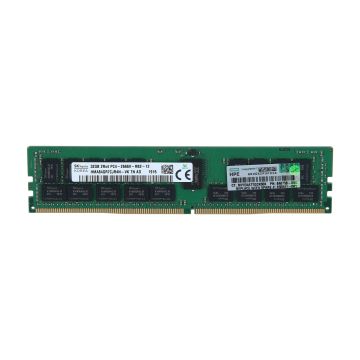 850881-001 - HP 32GB 2666MHz DDR4 PC4-21300 ECC Registered CL19 288-Pin DIMM 1.2V Dual Rank x4 Memory Module