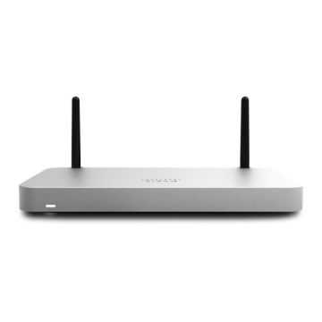 MX67W - Cisco Meraki 2-WAN 4-LAN 700Mbps Wi-Fi 5 Small-Branch Security & SD-WAN Appliance