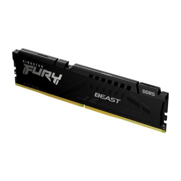 KF548C38BB-32 - Kingston Fury Beast 32GB 4800MHz DDR5 PC5-38400 Non-ECC CL38 288-Pin DIMM 1.1V Dual Rank x8 Memory Module