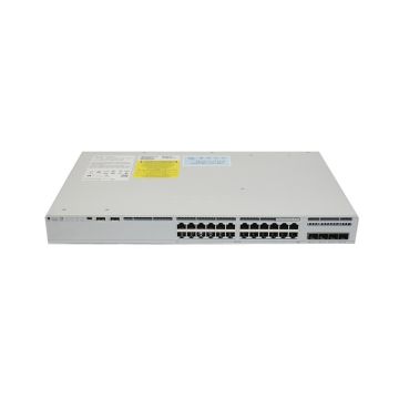 C9200L-24PXG-4X-E - Cisco Catalyst 9200L 16-Ports 10/100/1000BASE-T PoE+ and 8-Ports Multigigabit Layer 3 Rack-mountable Managed Stackable Switch with 4-Ports SFP+
