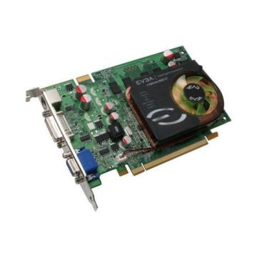 512P2N756AR - EVGA E-GeForce 8600 GT 512MB 128-bit DDR2 PCI Express x16 DVI/ D-Sub/ HDTV/ S-Video/ Composite Out/ SLI Support Video Graphics Card