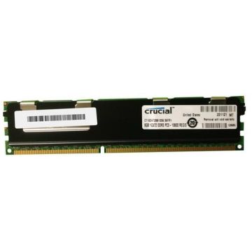 CT102472BB1339.36FR1 - Crucial 8GB PC3-10600 DDR3-1333MHz ECC Registered CL9 240-Pin DIMM Dual Rank Memory