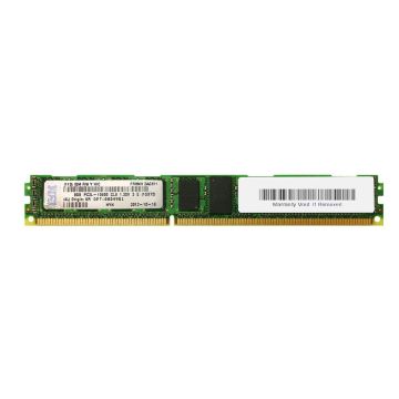 00D4981 - IBM 8GB 1333MHz DDR3 PC3-10600 Registered ECC CL9 240-Pin DIMM 1.35V Low Voltage Single Rank Very Low Profile (VLP) Memory
