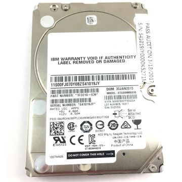 00FJ072 - IBM 600Gb 10000RPM 2.5-inch Sas 12Gb/s (512e) Sed Hard Drive