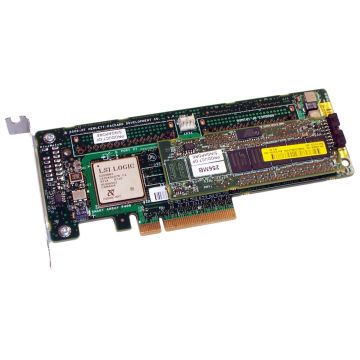 013159-001 - HP Smart Array P400 PCI-Express 8-Channel Serial Attached SCSI (SAS) RAID Controller Card with 256MB BBWC (Battery Backed Write Cache)