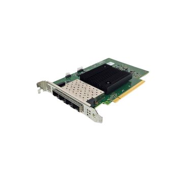 02VV2G - Dell E810 Quad-Ports 10/25GbE SFP28 PCI-Express 4.0 x16 Low Profile Network Adapter