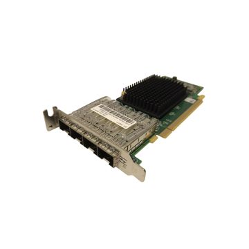 03JK177 - IBM Quad-Ports Fibre Channel 32Gb/s PCI-Express NVMe Low Profile Host Bus Adapter (HBA)