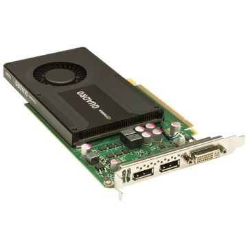 03T8310 - IBM NVIDIA Quadro K2000 2GB GDDR5 128-Bit PCI-Express 2.0 x16 1x DVI 2x DisplayPort 1.2 Graphics Card