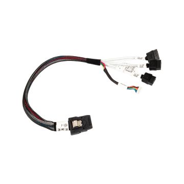 045G1D - Dell 11.5-inch Mini-SAS to 3x SATA Cable for PowerEdge C6220 and C6320