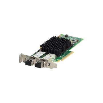 04VDY3 - Dell LPE35002 Dual-Ports 32GbE Fibre Channel PCI-Express Low Profile Host Bus Adapter (HBA)