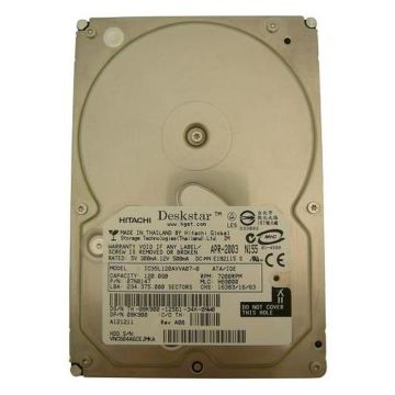07N8147 - IBM 120GB 7200RPM ATA 100 3.5 2MB Cache Hard Drive