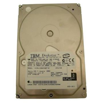 07N8155 - IBM 120GB 7200RPM ATA 100 3.5 2MB Cache Hard Drive