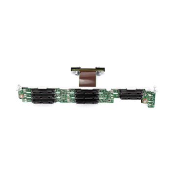 08CGW7 - Dell 8-Bay SATA Hard Drive Backplane Board with Cable for PowerEdge FC630