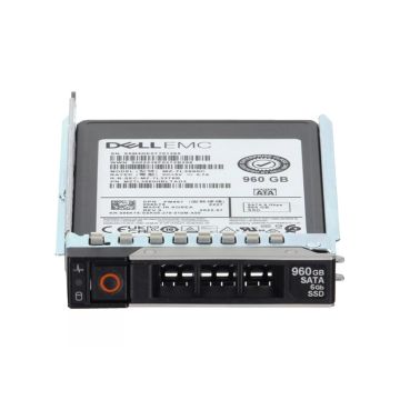 096KT6 - Dell 960GB SATA 6Gb/s Hot Swap Mixed Use TLC (512e) 2.5-inch Solid State Drive (SSD) with Tray for PowerEdge G14