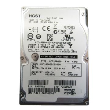 0B25692 - Hitachi Ultrastar C10K600 600GB SAS 6Gb/s 10000RPM 64MB Cache 2.5-inch Internal Hard Drive