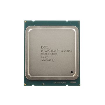 0D218Y - Dell Xeon E5-2643 v2 6-Core 3.50GHz 8GT/s QPI 25MB L3 Cache Socket LGA2011 Processor