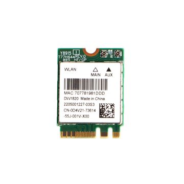 0D4V21 - Dell Dual-Band 802.11ac Bluetooth 4.1 M.2 W-Fi Card for Latitude E5470