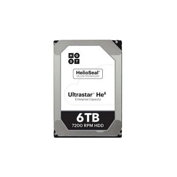 0F20573 - Hitachi Ultrastar He6 6TB SATA 6Gb/s 7200RPM 64MB Cache (512e) 3.5-inch Internal Hard Drive