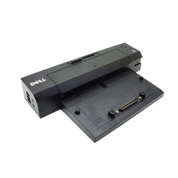 0F310C - Dell E-Port Plus II USB 3.0 Advanced Port Replicator with PA-3E 130-Watts AC Adapter for Latitude E-Family Laptops (Refurbished / Grade-A)