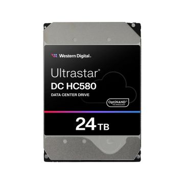 0F62796 - Western Digital Ultrastar DC HC580 24TB SATA 6Gb/s 7200RPM 512MB Cache (SE / PLP) 3.5-inch Internal Hard Drive