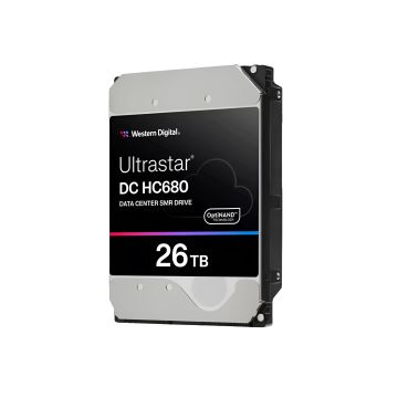 0F62892 - Western Digital Ultrastar DC HC680 26TB SATA 6Gb/s OptiNAND 7200RPM 512MB Cache (SE / 4Kn) 3.5-inch Internal Hard Drive