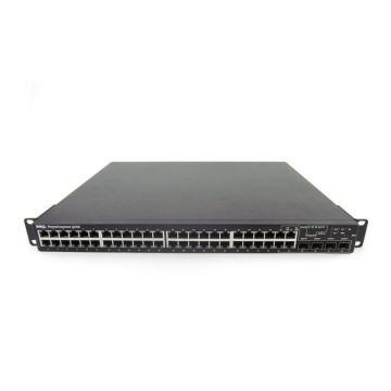 0GP931 - Dell PowerConnect 6248 48-Port Gigabit Switch with Rackmounts, Cable