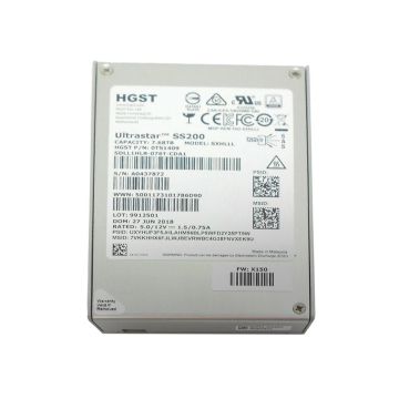 0TS1409 - Hitachi 7.68TB SAS 12Gb/s Read Intensive (SED-TCG Encryption) MLC 2.5-inch Solid State Drive (SSD)