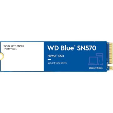 0TS1877 - Western Digital WD Blue SN570 NVMe M.2 2280 250GB PCI-Express 3.0 x4 TLC Internal Solid State Drive (SSD) WDS250G3B0C