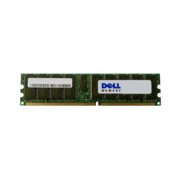 0X0727 - Dell 256MB PC2100 DDR-266MHz ECC Unbuffered CL2.5 184-Pin DIMM Memory Module