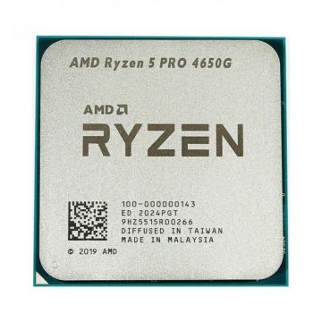 100-000000143 - AMD Ryzen 5 Pro 4650G 3.7GHz 6-Core 8MB L3 Socket AM4 Processor