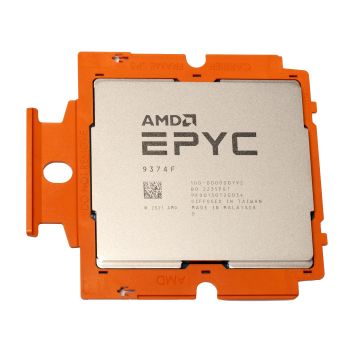 100-000000792 - AMD EPYC 9374F 32-Core 3.8GHz 256MB L3 Cache Socket SP5 Processor