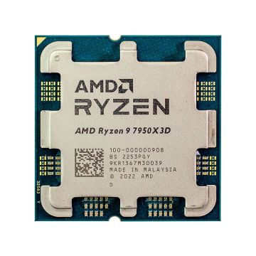 100-000000908 - AMD Ryzen 9 7950X3D 16-Core 4.2GHz 128MB L3 Cache Socket AM5 Processor
