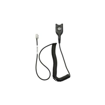 1000838 - Epos Standard Bottom Cable, Easy Disconnect To Modular Plug, Coiled Cable, Can Also B