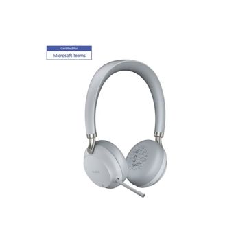 1208602 - Yealink Headset BH72 Lite Teams Light Gray USB-A Bluetooth