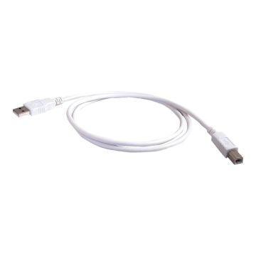13172 - C2G C2G 2M Usb Cable-Usb 2.0 A To B Cable White (6.6Ft)-Connect Your Usb Device To T