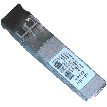 DS-SFP-FC4G-SW= - Cisco Multi-mode 4Gbps Fiber Short Wave Fibre Channel 300m 850nm Duplex LC Connector SFP Transceiver Module