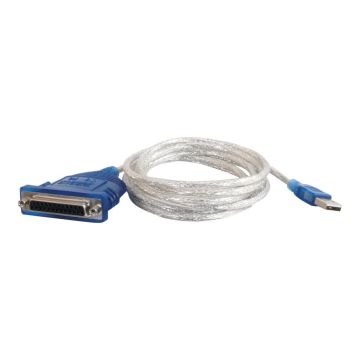 16899 - C2G 6Ft Usb To Db25 Ieee-1284 Parallel Printer Adapter Cable