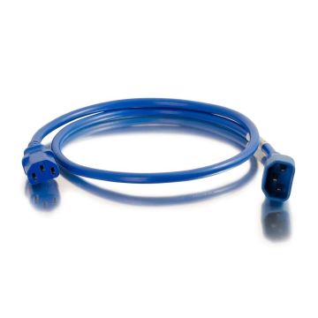 17498 - C2G 5Ft C14 To C13 18/3 Sjt Blue