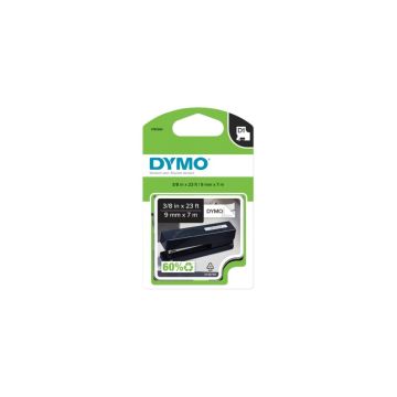 1761554 - Dymo D1 Poly 3/8 Blk/Wht Bl1