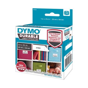 1976411 - Dymo Lw Drbl Retl 1Inch X 2-1/8Inch (25Mm X 54Mm)