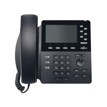 1TELD065LF - Digium D65 6-Lines Dual-Port Ethernet 4.3-inch Color LCD Display IP Phone
