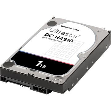 1W10001 - HGST Ultrastar DC HA210 1TB SATA 6Gb/s 7200RPM 128MB Cache (512n / SE) 3.5-inch Internal Hard Drive