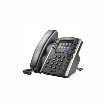 2200-46162-025 - Polycom VVX 410 12-Lines Dual-Port Ethernet 3.5-inch LCD IP Phone