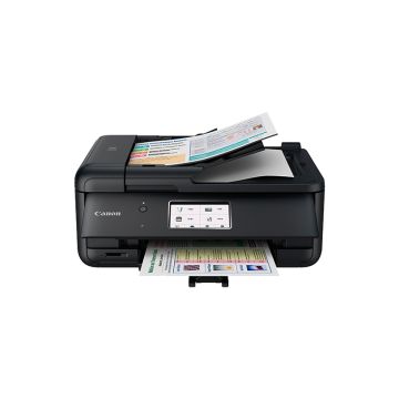 2233C002 - Canon PIXMA TR8520 4800 x 1200 dpi 10 ipm USB, Bluetooth, Ethernet, Wi-Fi 4.3-inch Touch Screen LCD Display Desktop Color InkJet All-in-One Printer
