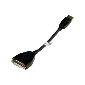 23NVR-BLACK - Dell Display Port to DVI-D SL Adapter Cable