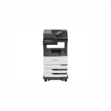 25B2000 - Lexmark MX822ade 1200 x 1200 dpi 55 ppm USB, Ethernet Automatic Duplex Printing 4.3-inch Touch Screen LCD Display Desktop Monochrome Laser Multifunction Printer