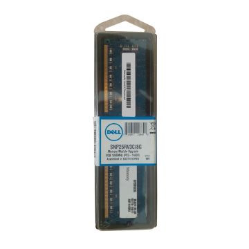 25RV3 - Dell 8GB 1333MHz DDR3 PC3-10600 Registered ECC CL9 240-Pin Dual Rank DIMM 1.35V Low Voltage Memory