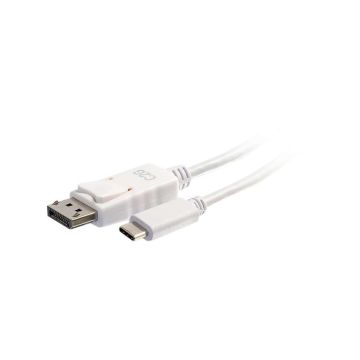 26879 - C2G 3 Usb C To Displayport Cable White